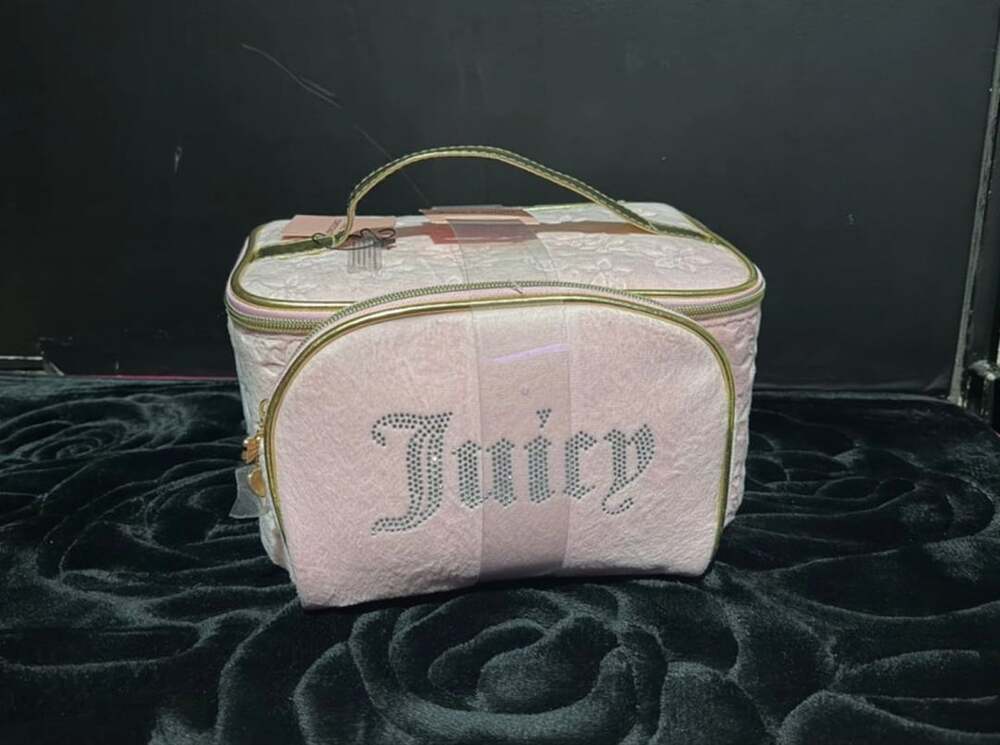 Set 2 Juicy Couture NWT cosmetics bag